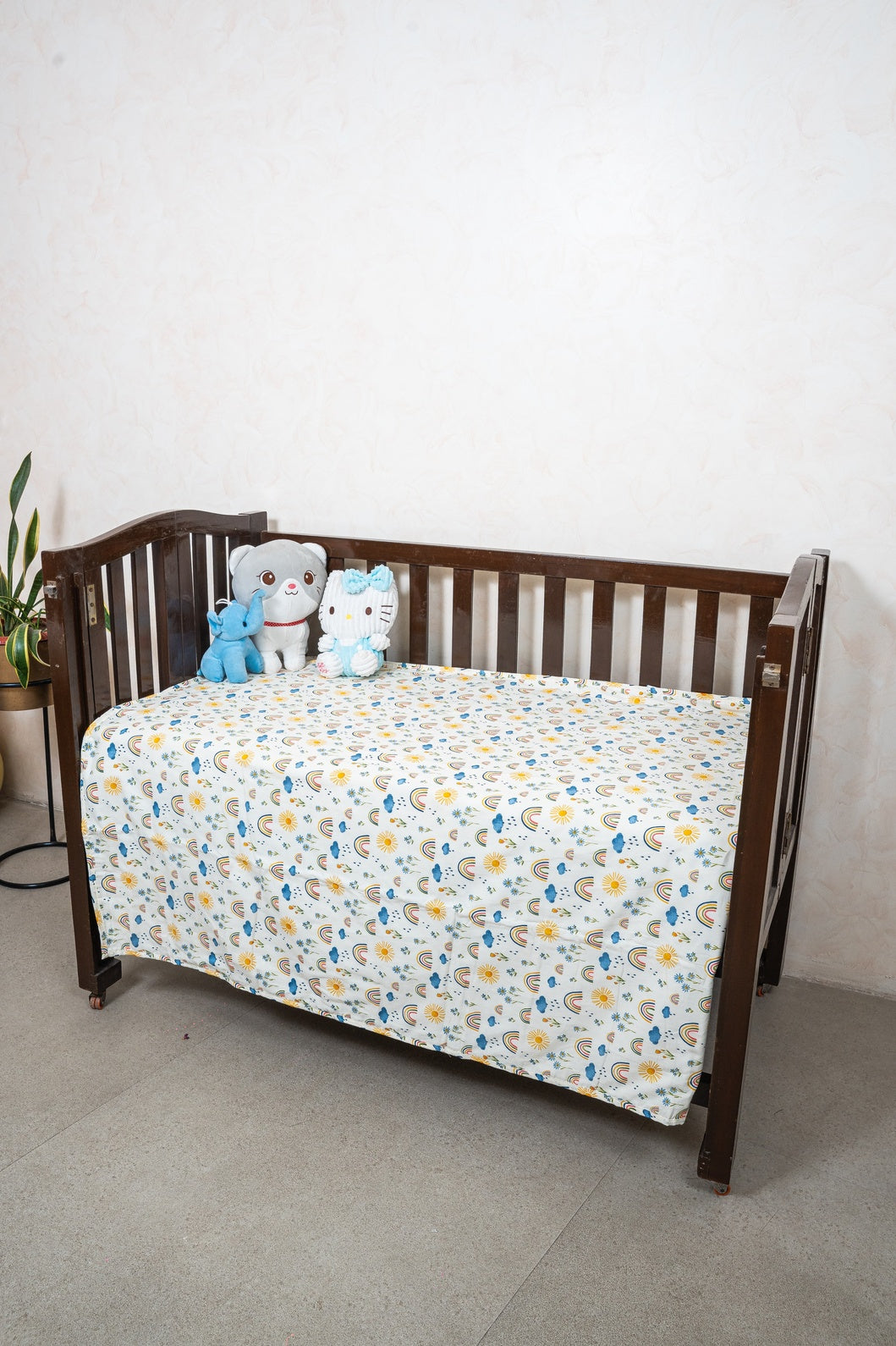 REVERSIBLE MULMUL DOHAR - 42 by 60 INCHES