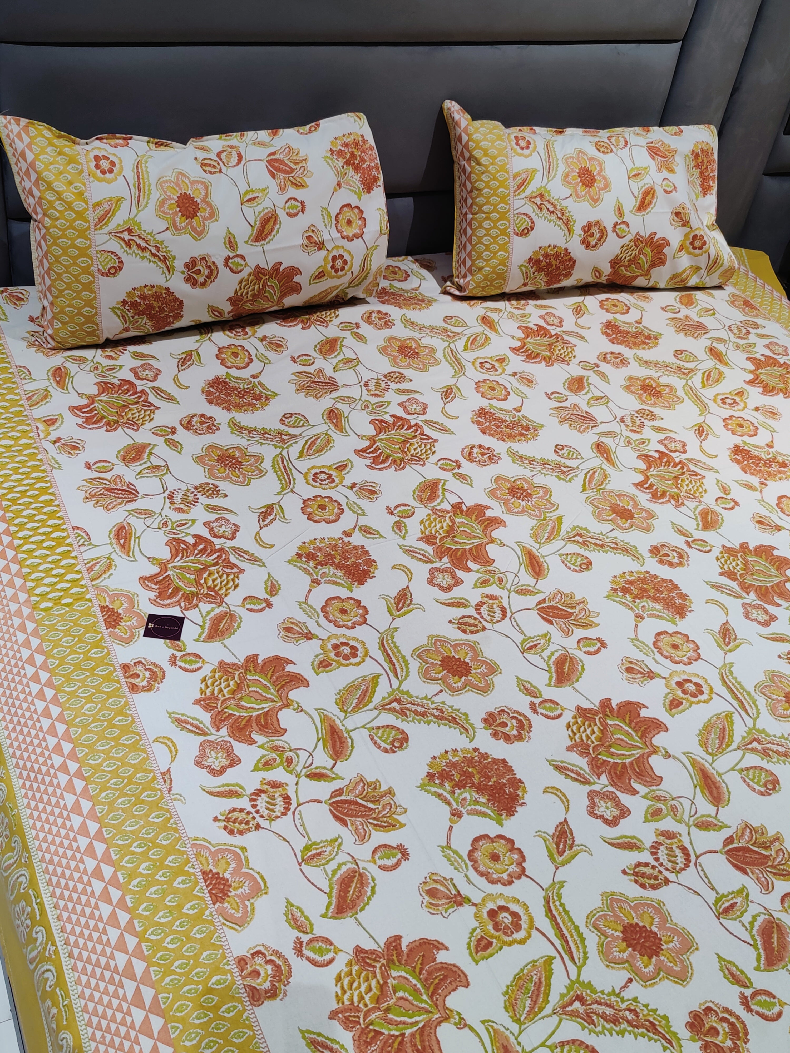 SHALIMAR FLORAL PRINT BEDSHEET COLLECTION