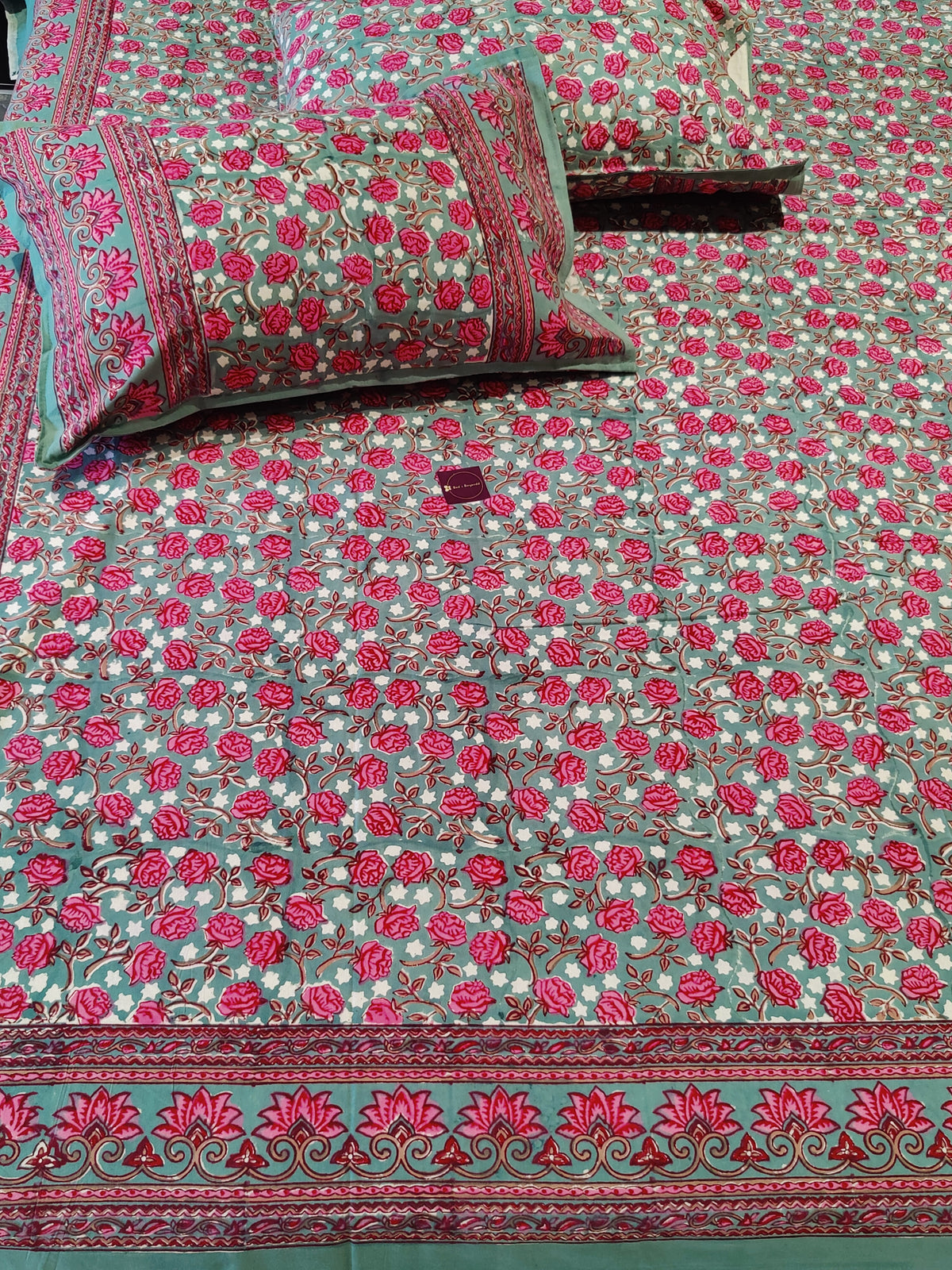 Shop Pure Cotton Handcrafted Bed Linens and Apparels - Made in India