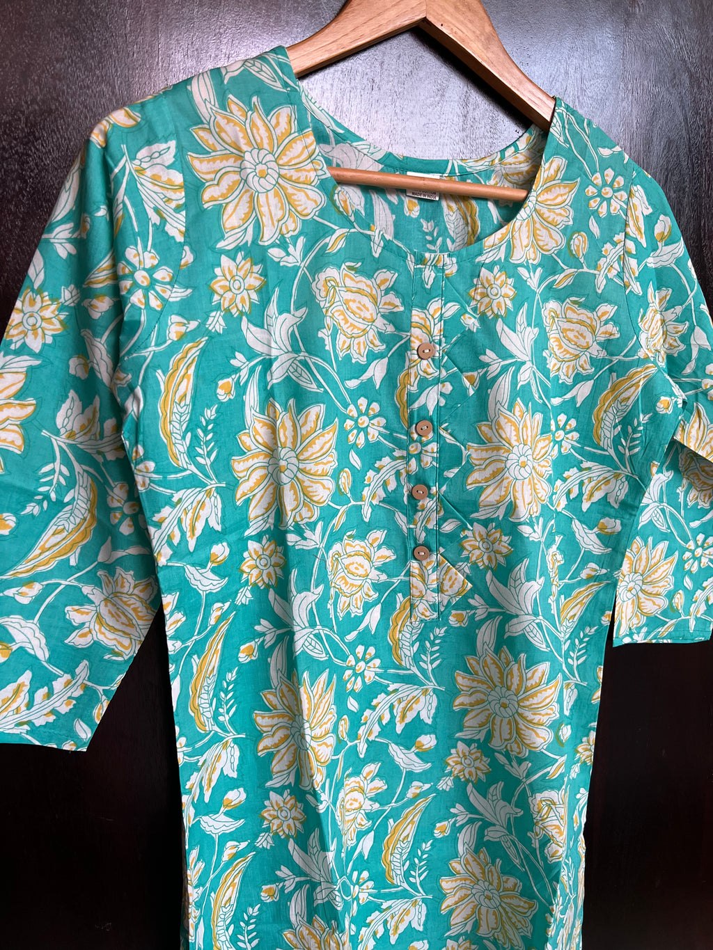 MEDIUM LENGTH COTTON KURTA